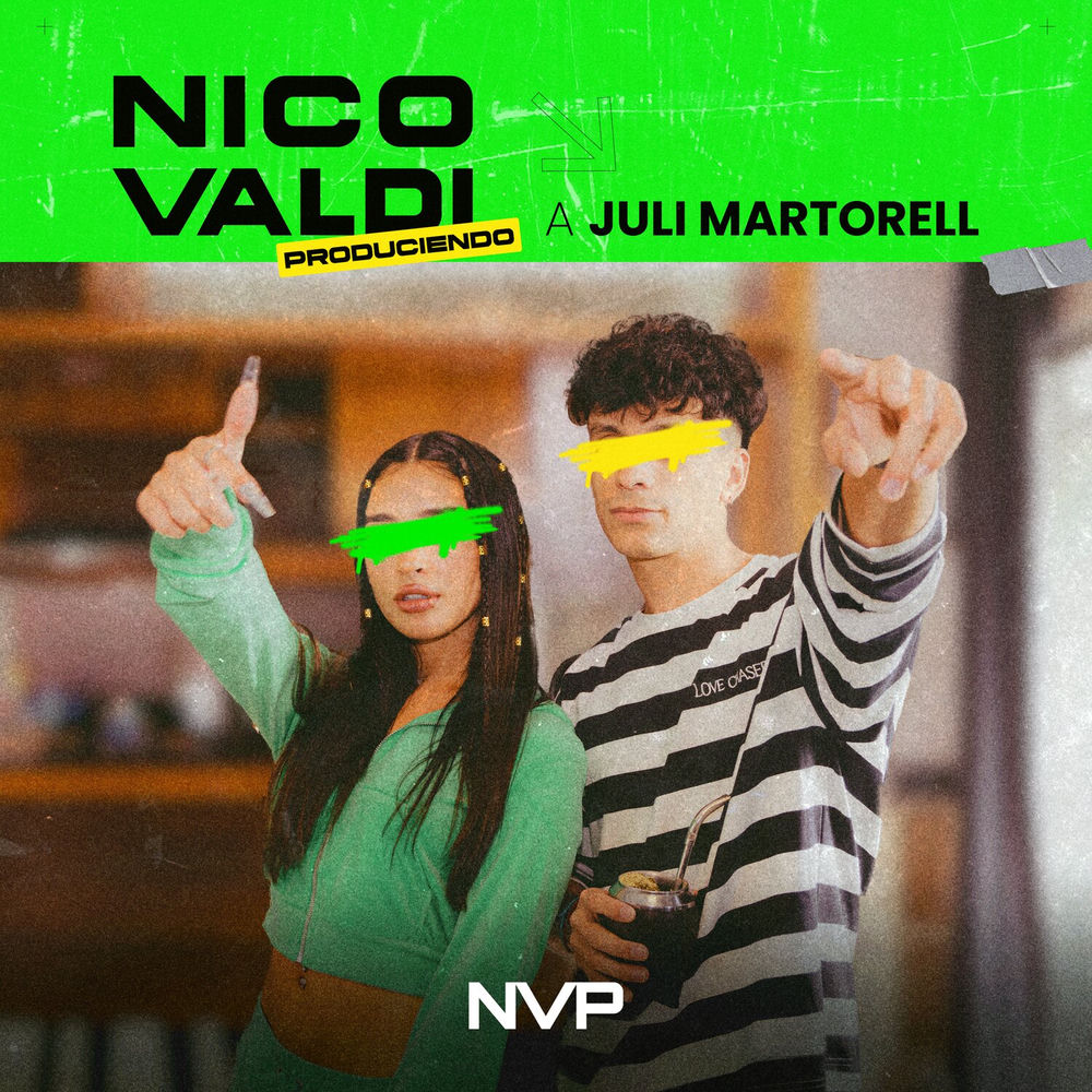 Portada de Nico Valdi Produciendo a Juli Martorell