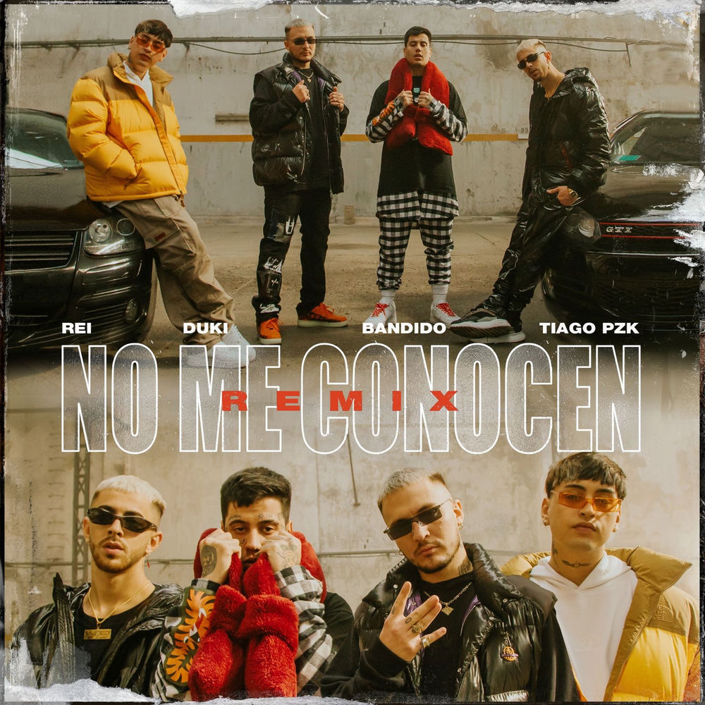 Portada de No Me Conocen (Remix)