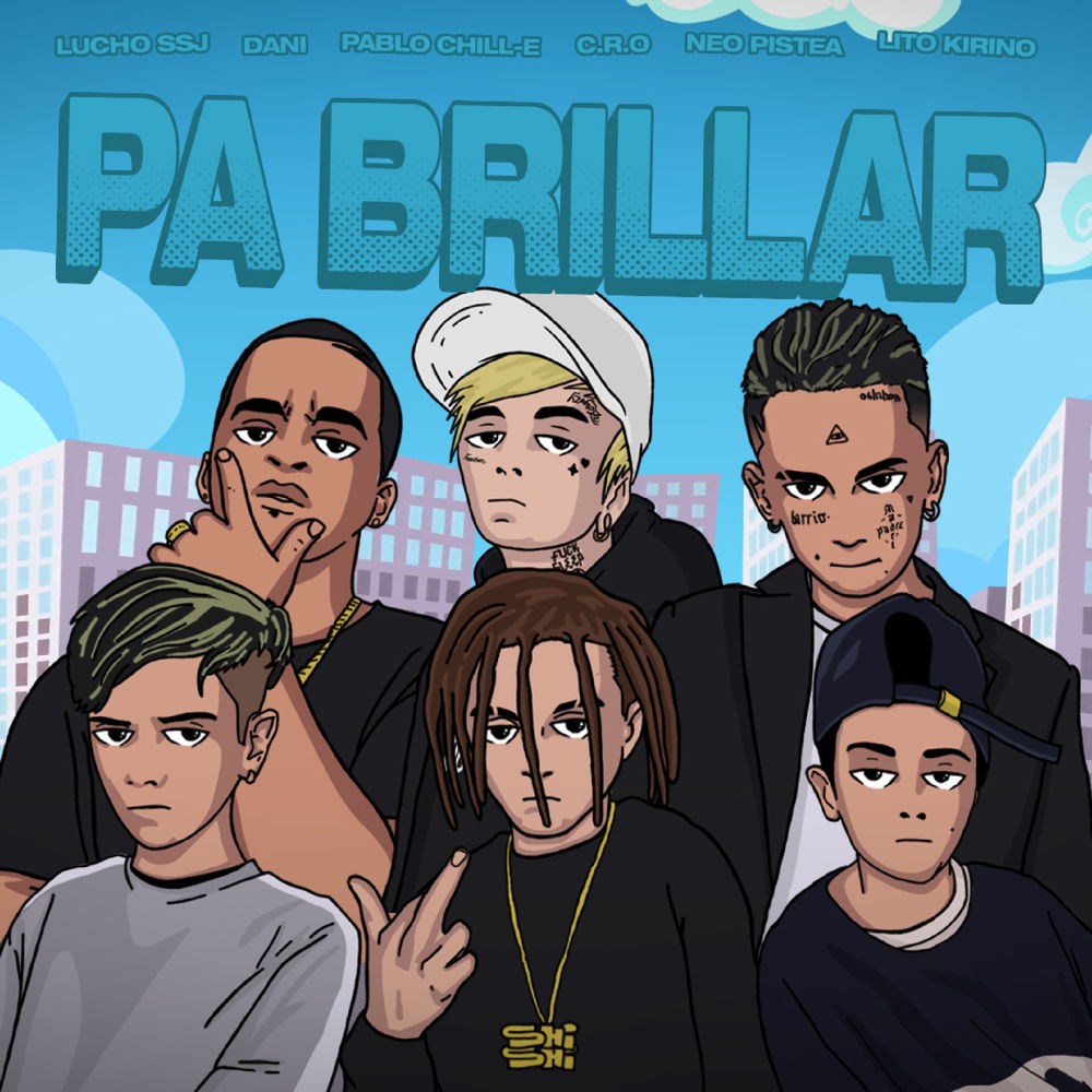 Portada de Pa’ Brillar (Remix)