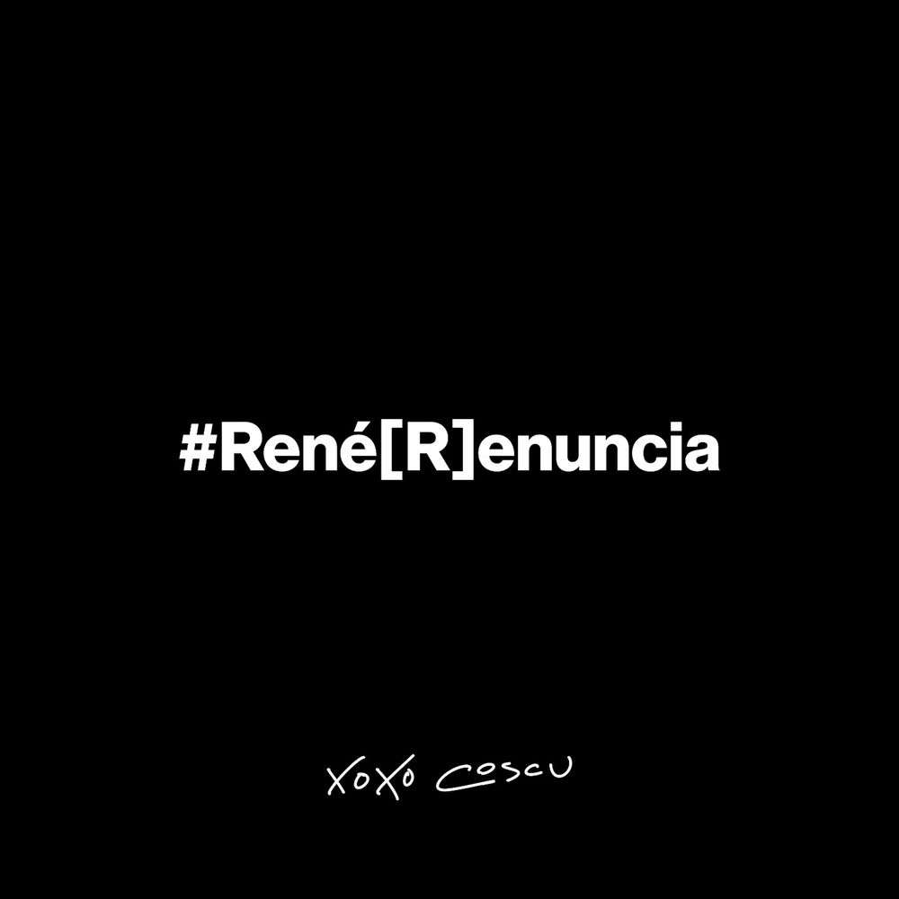 Portada de #RenéRenuncia