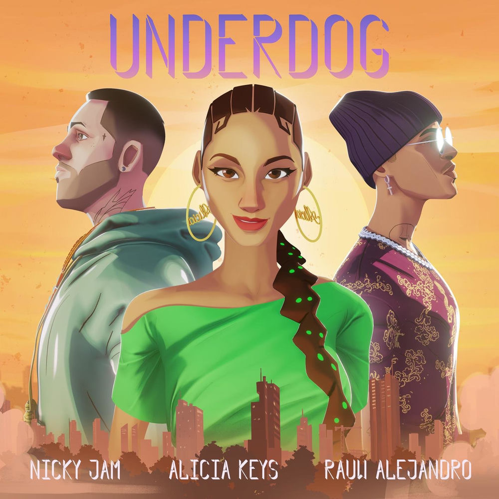 Portada de Underdog (Nicky Jam & Rauw Alejandro Remix)