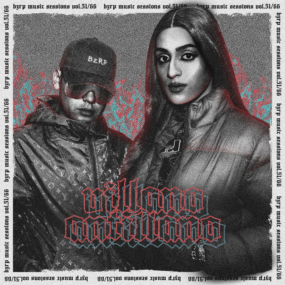 Portada de Villano Antillano: Bzrp Music Sessions, Vol. 51