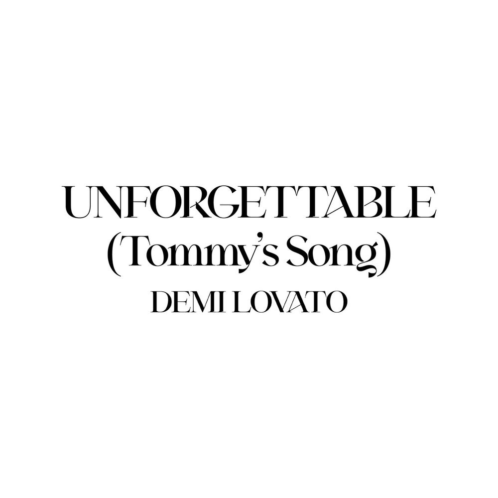Portada de Unforgettable (Tommy’s Song)