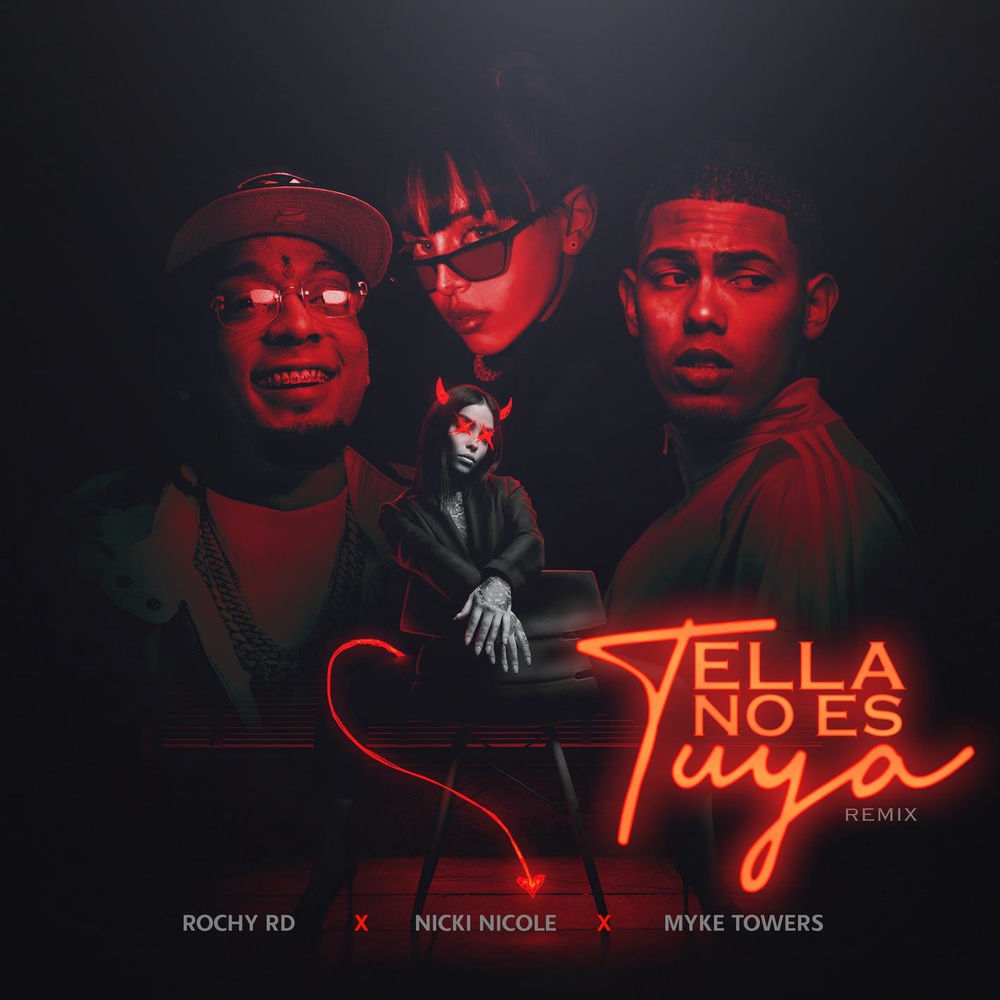 Portada de Ella No Es Tuya (Remix)