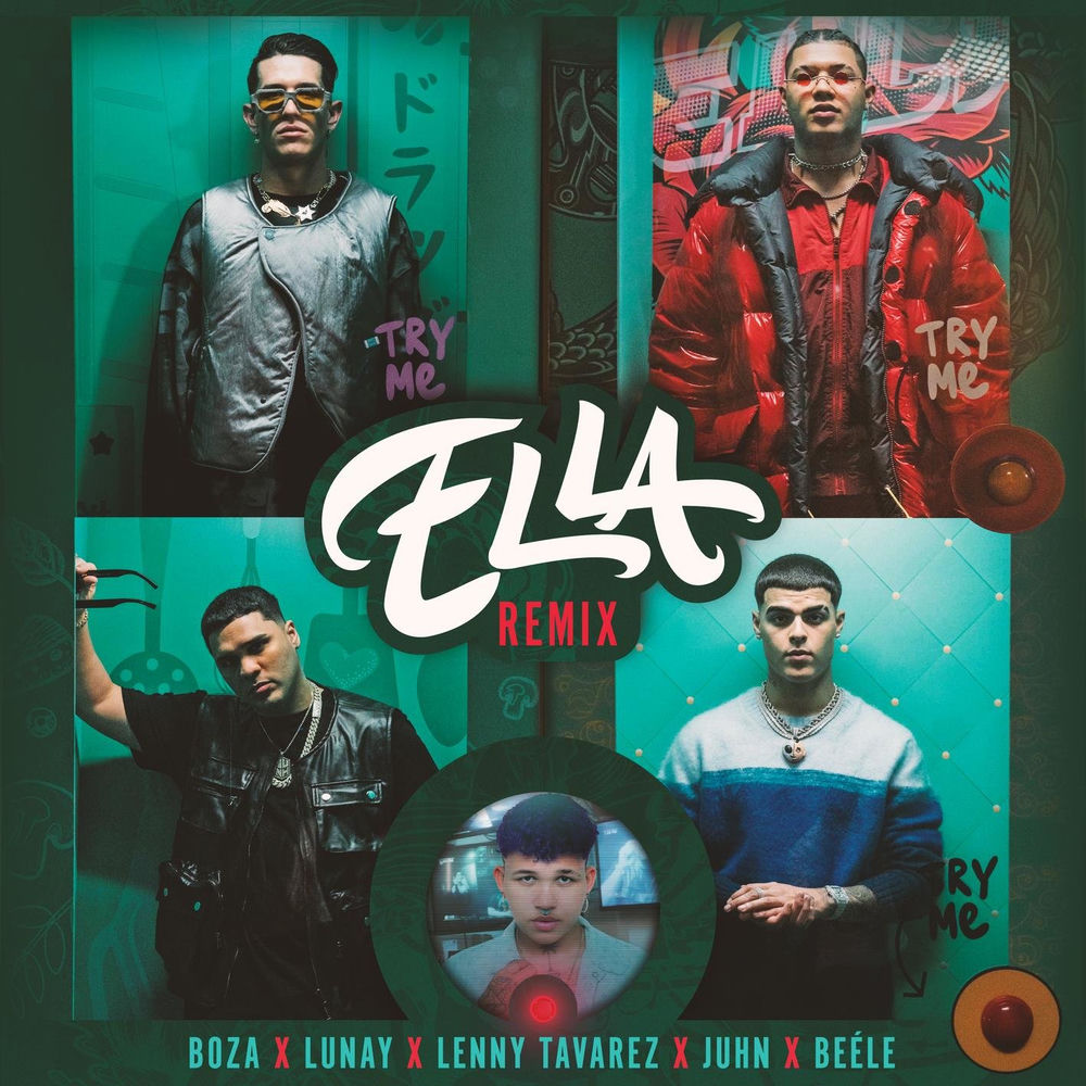 Portada de Ella (Remix)
